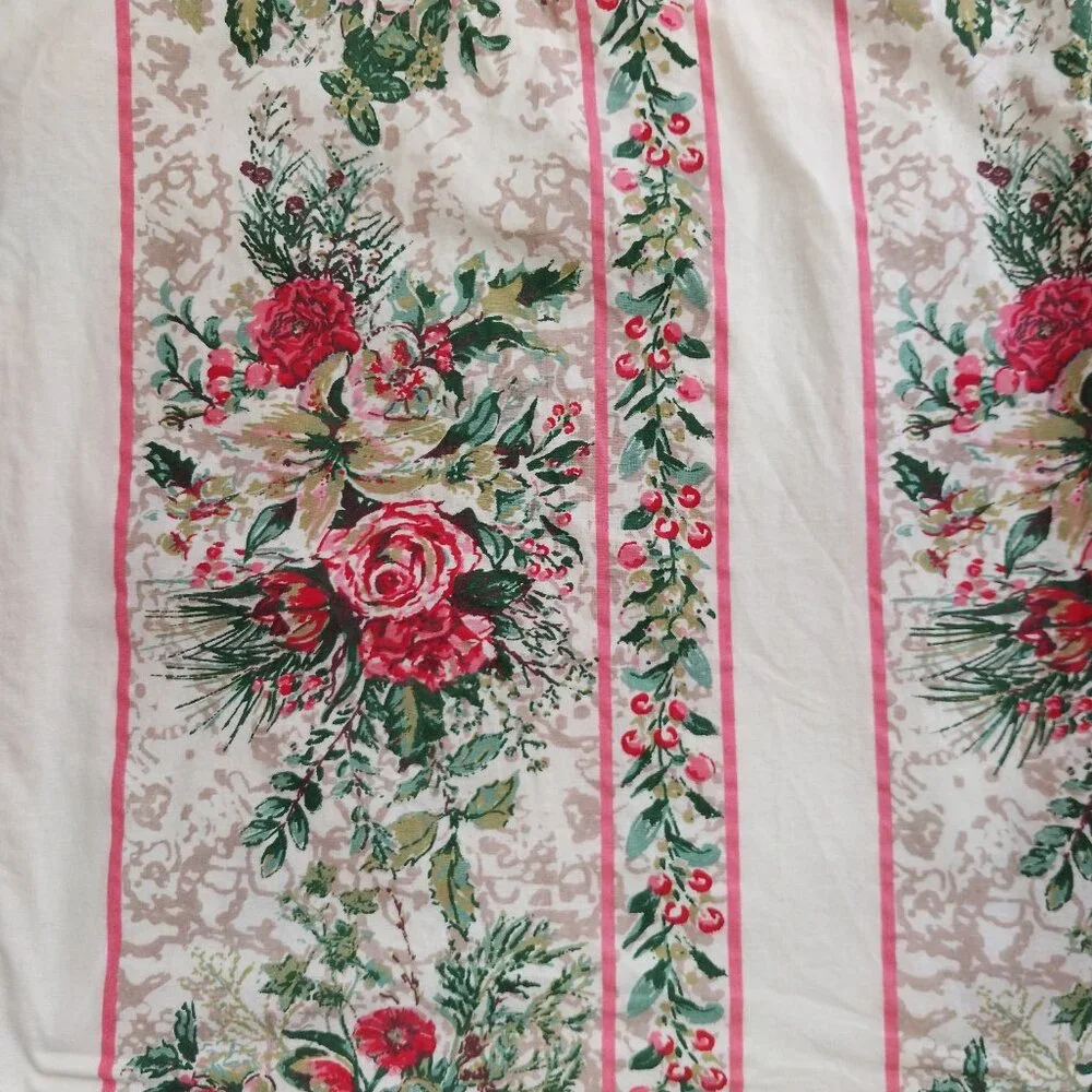 April Cornell Boho Cottagecore Floral Cotton Tote Crossbody Bag New Without Tags - Picture 3 of 5